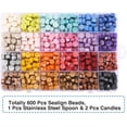 thumbnail image 2 of Fire paint wax particles - colorful macarons - 24 grids, 2 of 7