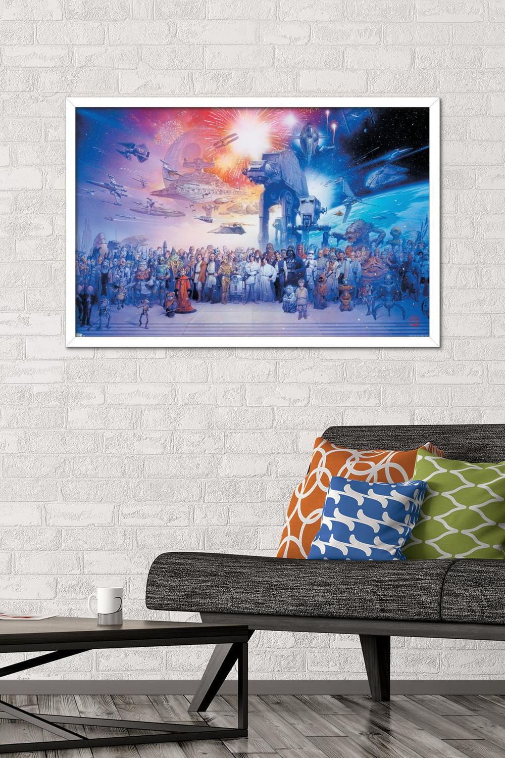 Star Wars: Saga - Galaxy Wall Poster, 22.375" x 34"