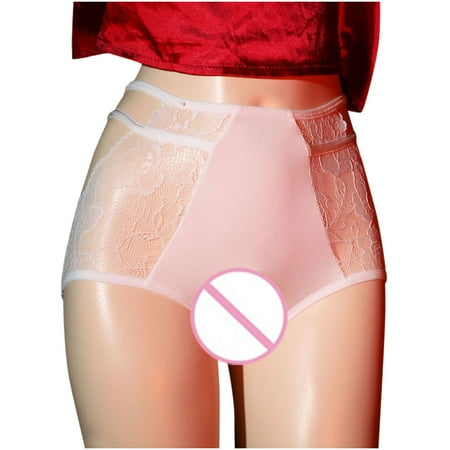 Bigersell Seamless Underwear for Women Thong Clearance Ladies Underwear Panties Cotton Boyshort Thongs Panty Style P-113 Cotton Plus Size Panties Thong Bikini Briefs Mid Waist Women s Panties White M