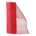 thumbnail image 2 of Dserfhy Christmas Mesh Ribbon 10 Inch x 10 Yards Red/Red White Stripe Metallic Foil Mesh Ribbon Roll for Wreaths Swags Crafts Christmas Tree Holiday Home Decor, 2 of 8