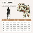 thumbnail image 6 of Disketp Pajamas Set Long Sleeve Sleepwear Womens Button Down Nightwear Pj Sets-Cartoon Tractor, 6 of 9