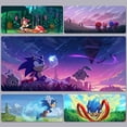 thumbnail image 2 of Alfombrilla de ratón S-Sonic The H-Hedgehog de 90 x 40 cm, alfombrilla grande para teclado, alfombrilla de mesa para estudiantes, alfombrilla de ratón para juegos de escritorio, alfombrilla de ratón p, 2 of 5