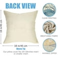 thumbnail image 2 of Summer Hello Beach Decorative Throw Pillow Covers 18 x 18 Set of 4, Spring Blue Heron Bird Crab Coastal Outdoor Pillowcase, Stay Salty Starfish Shell Nautical Cushion Case Home Decor, 2 of 7