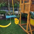 thumbnail image 7 of KINSPORY Toddler Swing Set, 59" Heavy-Duty Coated Iron Chains Baby Swing, High Back Full Bucket Infant Seat with Tree Straps, Backyard Outdoor Indoor, 7 of 7