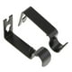 thumbnail image 1 of Juego de soportes para barra de cortina de 0,62 pulgadas, acero resistente. Negro, 1 of 7