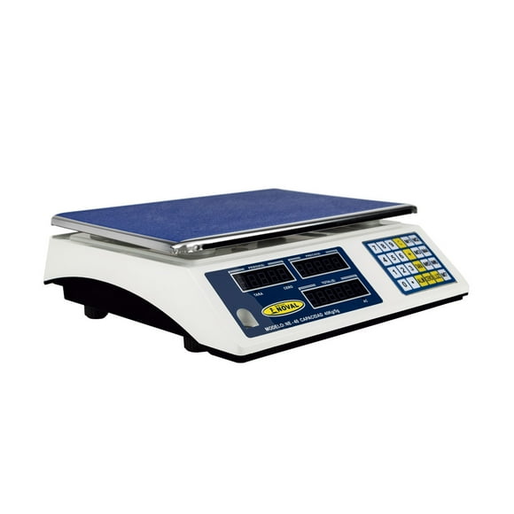 Báscula Comercial Mod. NE-40TN NOVAL Bascula Dig. Marca Noval Cap 40kg Mod: Ne-40