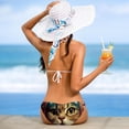 thumbnail image 5 of Retro Cat Detachable Sponge Adjustable Strap Bikini Set Two-Pack - Versatile Swim Suit for All Scenes, 5 of 6