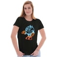 thumbnail image 2 of Pacman Eating Women's T Shirt Ladies Tee Brisco Brands S, 2 of 4