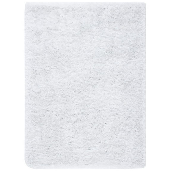 SAFAVIEH Vegas Aditi Modern Shag Area Rug, 5'3" x 7'7", Ivory