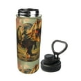 thumbnail image 2 of Cauagu Realistic Style Forest Dinosaur Print 18oz Vacuum Insulated Stainless Steel Water Bottle,Coffee Travel Mug Spill Proof with Lid,Thermos Cup for Keep Hot/Ice Water Drinks, 2 of 7