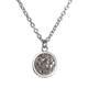 thumbnail image 2 of Juego de Joyería para Mujer con Piedra Drusa de Cuarzo LuckyLy, Aretes y Collar de Acero Inoxidable, Modelo Anya plateado UNITALLA, 2 of 6