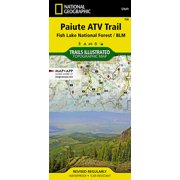 National Geographic Trails Illustrated M Paiute Atv Trail Map [Fish Lake National Forest, Blm], Book 708, (Paperback)