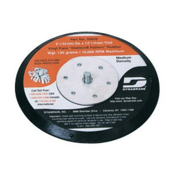 Dynabrade 50632 Disque Anti-Vidge 6 Pouces