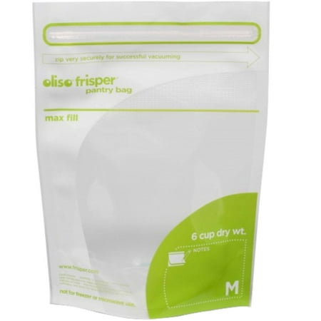 Oliso Medium (6-cup) Pantry Bag (6/ct)