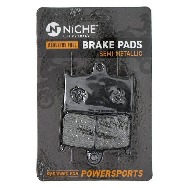 Niche Front Brake Pad Set for BMW Bandit 1200 Semi-Metallic Motorcycle 519-KPA2449D