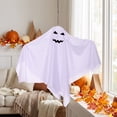 thumbnail image 7 of Halloween Hanging Ghost Decor, 25" White Ghost Pendant Ornaments,Outdoor Indoor Halloween Decor for Porch,Tree,Yard,Window,Garden,Spooky Flying Ghosts Props, 7 of 7