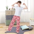 thumbnail image 5 of Wobogo Cute Cats Wearing Scarves Long Pajama Pants Bottoms Soft Sleepwear with Pockets, 5 of 9
