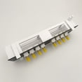 thumbnail image 3 of 8-Port Blank Patch Panel Rack for ST Optical Fiber Wall Mount Ethernet Cable Bar Keystone RJ45 Coupler Module, 3 of 9