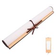 thumbnail image 3 of KAKOWELY Blank Paper Scrolls 46x15inch Scroll Paper Wrapped On Wood Rod For Writing, Drawing, Calligraphy, Wedding Vows, Invitation, Renaissance Festivals,46.06"X15.75"X0.59", 3 of 5