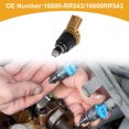 thumbnail image 2 of Ofertas Únicas 1 Pcs Inyector de Combustible 16600-RR543 para Nissan SR20DET 300ZX Z32 RB25DET VG30DETT SR20DET KA24 RB25 SR20 S14 S15 SR20DE/T Skyline R33 200SX 180SX 240SX KA24DE E85, 2 of 7