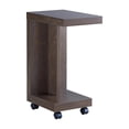thumbnail image 1 of Bowery Hill Modern Wood Mobile End Table in Walnut Oak Finish, 1 of 6