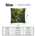 thumbnail image 5 of Tropical Plants Covers Set of 2 with Velvet Fabric and Unique Patterns for 16x16, 18x18, 20x20 Inch Throw Pillow Inserts, Throw Pillows, Throw Pillow - for Any Occasion, 5 of 6