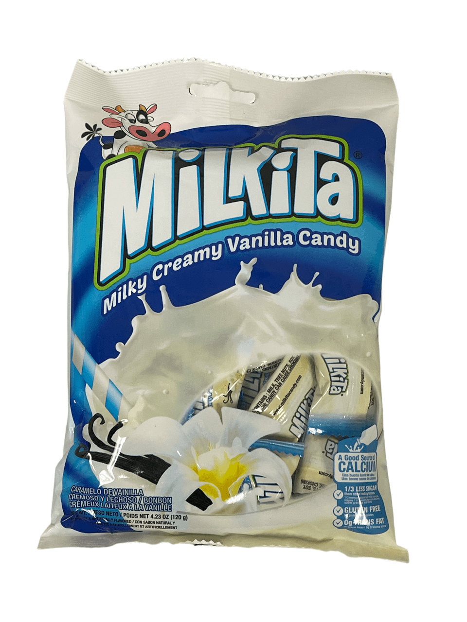 Milkita Milky Creamy Vanilla Candy Soft Chew Candy; Rich Source of