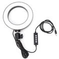 thumbnail image 1 of kurtrusly LED Live Streaming Ring Light Studio Photography Selfie Tattoo Fill Light Black (6.5 inch), 1 of 8