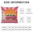 thumbnail image 5 of YINGXI Pillow Covers Throw Pillow, Hot Pink Pillow, Room Decor, Pillow Covers, Decor 18x18in, 5 of 5