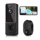 thumbnail image 1 of Timbre inalámbrico con cámara HD 720P, vídeo WiFi, Visión Nocturna, comunicación bidireccional, Cloud-Speiche, 1 of 5