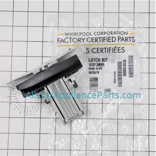 Whirlpool Dishwasher Door Latch Assembly WPW10130695