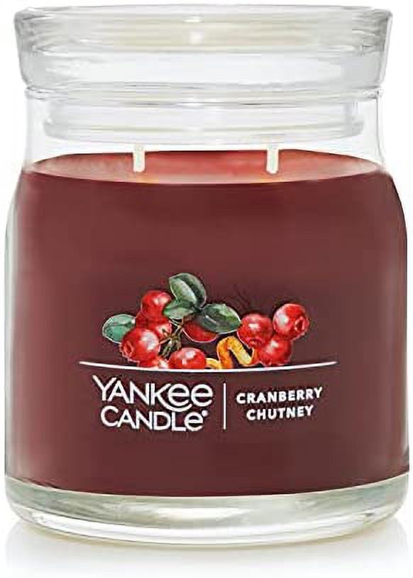 Yankee Candle Cranberry Chutney Scented, Signature 13Oz Medium Jar 2