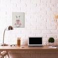 thumbnail image 5 of Maid Bunny Kids Animal Pink Painting Stretched Canvas Wall Art by Ziwei Li, 5 of 6