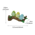 thumbnail image 3 of Resin Handicrafts Colored Mockingbird Tree Hanging Decorations, 3 of 9