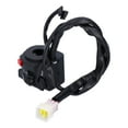 thumbnail image 4 of Motorcycle Handlebar Switches, With 9pin Plug High Strength ABS Plastic Handlebar Switch   For High Beams For Headlights For Horn Buttons For Low Beams, 4 of 8