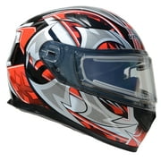 Vega Ultra Full Face Snownmobile Helmet with Heated Dual Lens Shield