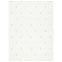 SAFAVIEH Casablanca Merton Diamond Wool Area Rug, Ivory, 8' x 10'