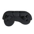 thumbnail image 6 of Christopher Knight Home 106" Modern Curved Cloud Sectional Sofa with 7 Pillows, 4 Seater Couch, Black, 6 of 7