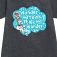 thumbnail image 2 of Dr. Seuss - Wonder And Think - Toddler And Youth Girls Fleece Dress, 2 of 5