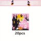 thumbnail image 3 of 1/10/20pcs Halloween Dinnerware Set, Halloween Cute Children's Party Decoration, Pink Paper Plate, Napkins, Table Cloth, Pink Paper Cup, Halloween Decoration, Party Supplies, Halloween Supplies, 3 of 4