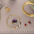 thumbnail image 6 of The Beadsmith Square Craft Wire - Wire Elements - Medium Temper - 18 Gauge, 4 Yard Coil - Gold Color - Beading Wire Used for Jewelry Making, Wire Wrapping, and Other DIY Arts & Crafts, 6 of 8