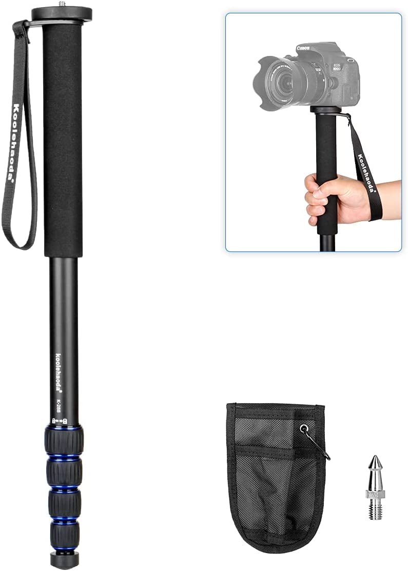 Koolehaoda 64inch Camera Aluminium Monopod Unipod