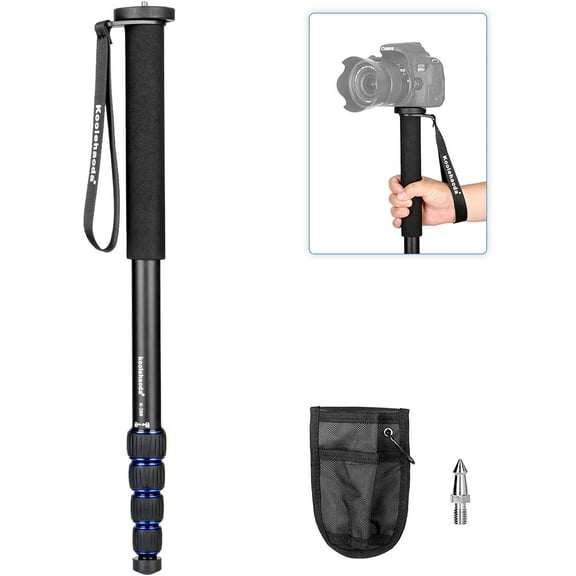 Koolehaoda 64-inch Camera Aluminium Monopod Unipod