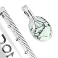 thumbnail image 2 of 925 Sterling Silver Women Jewelry Natural Howlite Pendant, 2 of 4
