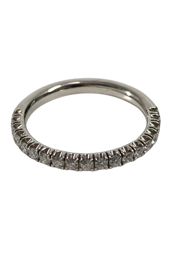 Pre-Owned CARTIER Etincel de Cartier Diamond and Half Platinum Wedding Ring,... (Good)