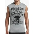 thumbnail image 2 of Gymish You Can Handle It Men’s Muscle Tank Top – Sleeveless Workout Gym Shirt, Funny Lifting Tee for Men, 2 of 5
