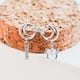 thumbnail image 3 of Pendientes acrílicos irregulares para mujer, forma de anillo, joyería, 3 of 8