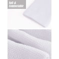 thumbnail image 4 of Deago 3 Pairs Extra Wide Diabetic Socks for Men Women Non-Binding Over the Calf Knee High Sock Neuropathy Hospital Swollen Socks with Cushioned Sole (White), 4 of 9