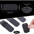 thumbnail image 4 of 1PC PH Acrylic Blanks Ornament Blanks Rectangle Keychain Blanks for Engraving Present Black DIY, 4 of 9