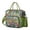 Olive-green-18, variant on Bohemian Leakproof Lunch Bag - Large Insulated Cooler Tote with Four-Layer Thermal Design, Rustic Tribal Folk Patterns, Durable & Stylish for Outdoor, School, Work